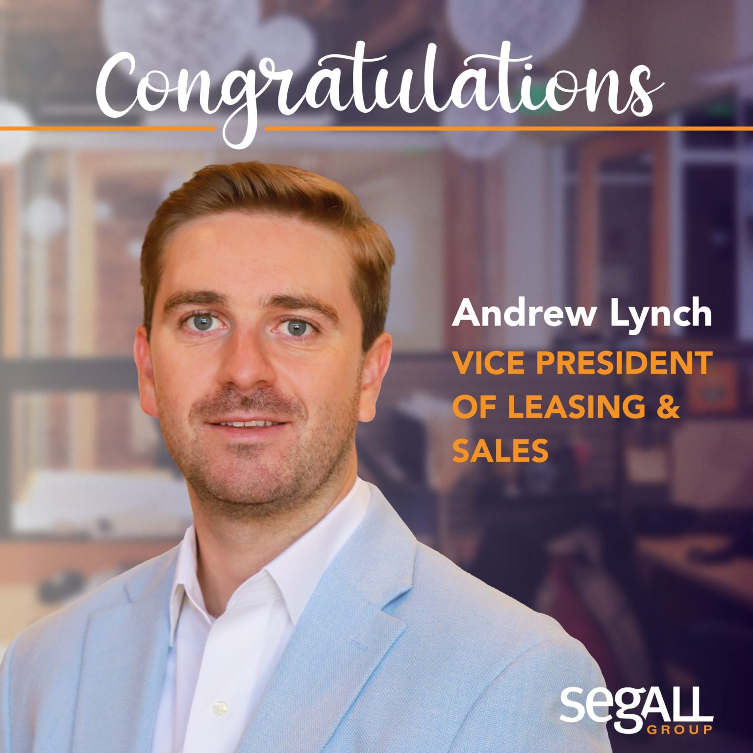 Congratulations to Andrew Lynch on His Promotion to Vice President of ...